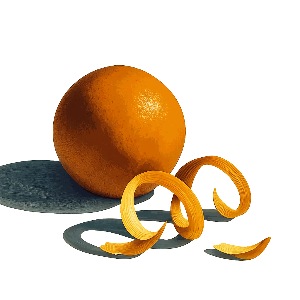 Orange zest